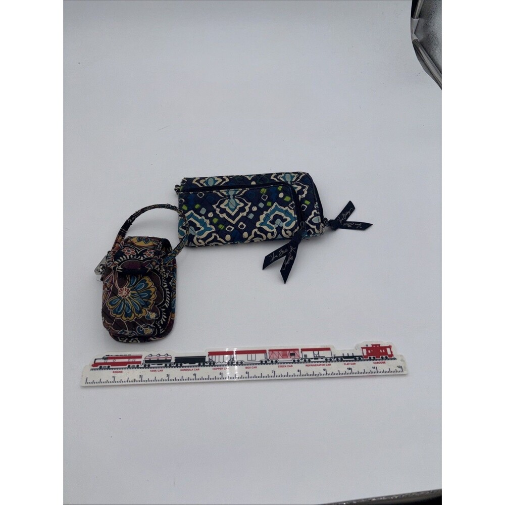 Vera Bradley Lot Of 2 Vintage Cell Phone Holster And Wallet